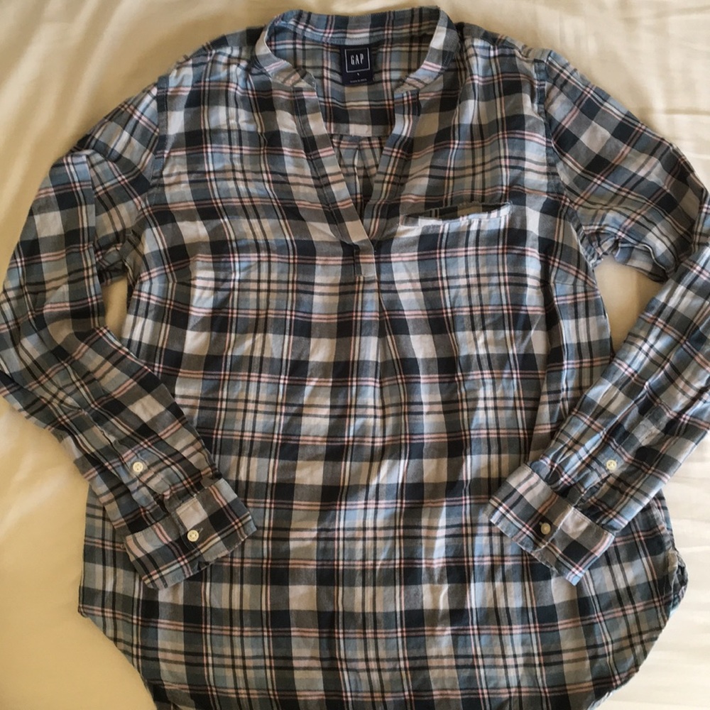 GAP Plaid Tunic